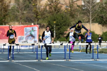 Competición de Atletismo Femenino en Irán
