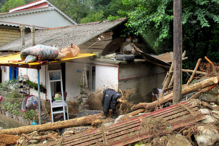 ۲۰۰ واحد مسکونی روستایی در سیل تالش دچار آبگرفتگی شد