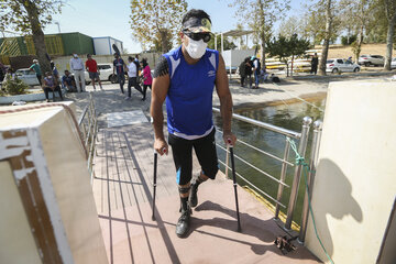 Campeonato de Paracanoa en Irán
