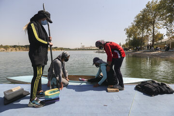 Campeonato de Paracanoa en Irán
