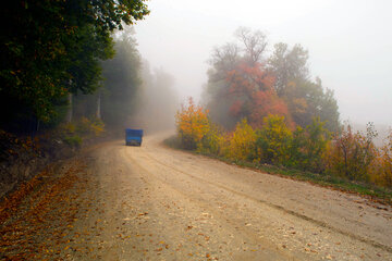 Otoño en Yahannama, norte de Irán