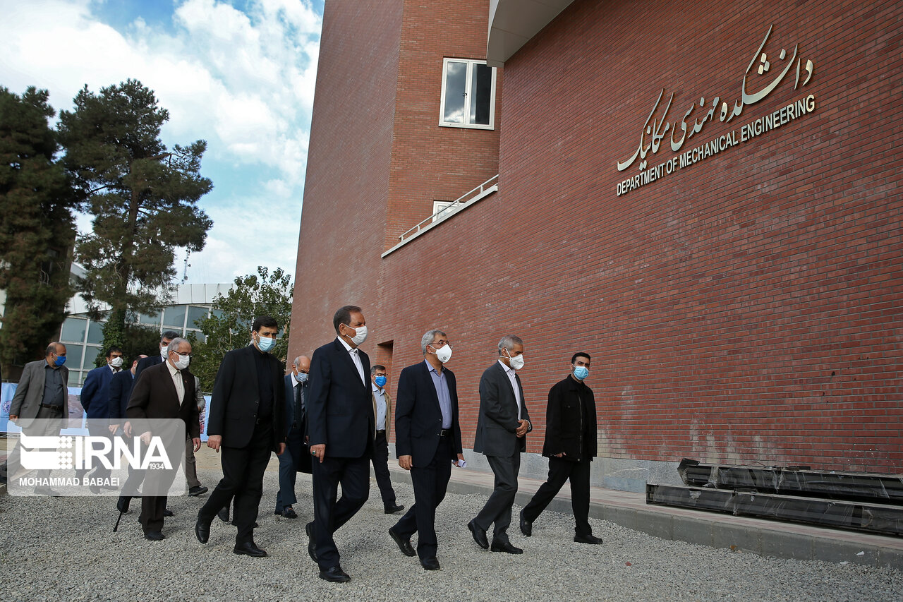 افتتاح ساختمان آموزش دانشگاه صنعتی شریف