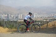 Mountainbike-League der Frauen in Teheran