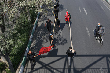 La marcha de Arbaín en Teherán
