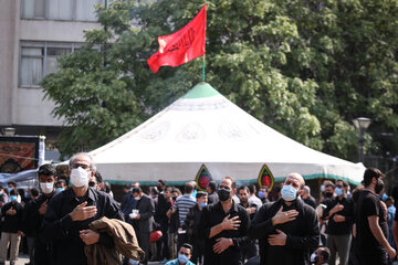 عزاداری اربعین حسینی در میدان پانزده خرداد تهران