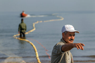 Pesca de peces óseos en el Mar Caspio