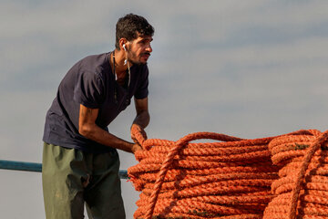 Pesca de peces óseos en el Mar Caspio