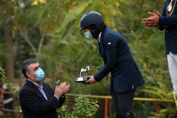 Final de las Competiciones de Saltos de caballo en Teherán