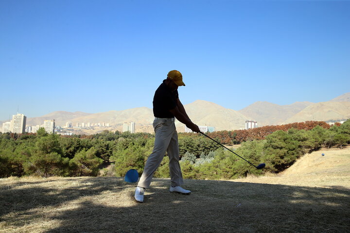 Iran : tournoi national de golf