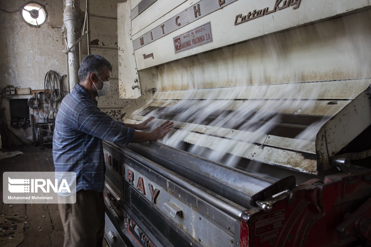 Iran's 1st cotton factory
