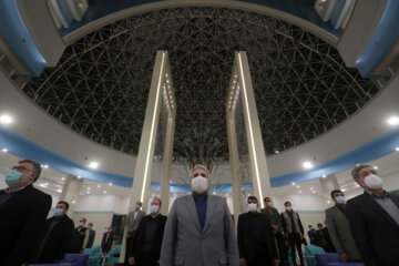 مراسم افتتاح بیمارستان خیرساز ناظران مشهد