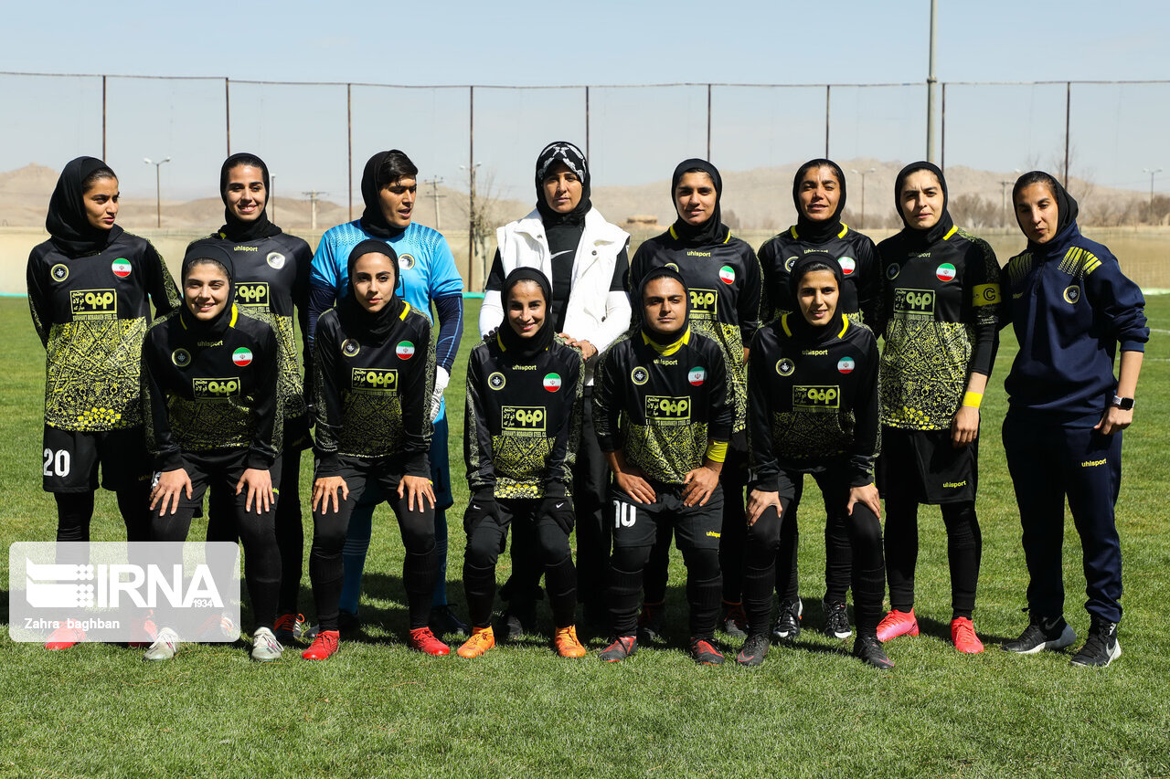 پیروزی تیم فوتبال بانوان سپاهان اصفهان برابر وچان کردستان