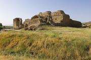 کاخ «اردشیر بابکان» یادگاری از دوران ساسانیان در فیروزآباد فارس
