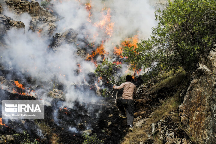 اقدام‌های پیشگیرانه برای مهار آتش‌سوزی احتمالی در ارسباران