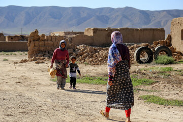 خسارت زلزله در روستای "شورک" در خراسان شمالی