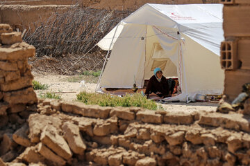 خسارت زلزله در روستای "شورک" در خراسان شمالی