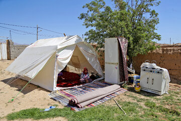 خسارت زلزله در روستای "شورک" در خراسان شمالی