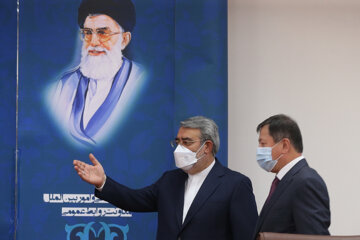 دیدار وزرای کشور جمهوری اسلامی ایران و تاجیکستان