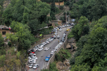 حضور مسافران در ماسوله با وجود شرایط سخت کرونایی