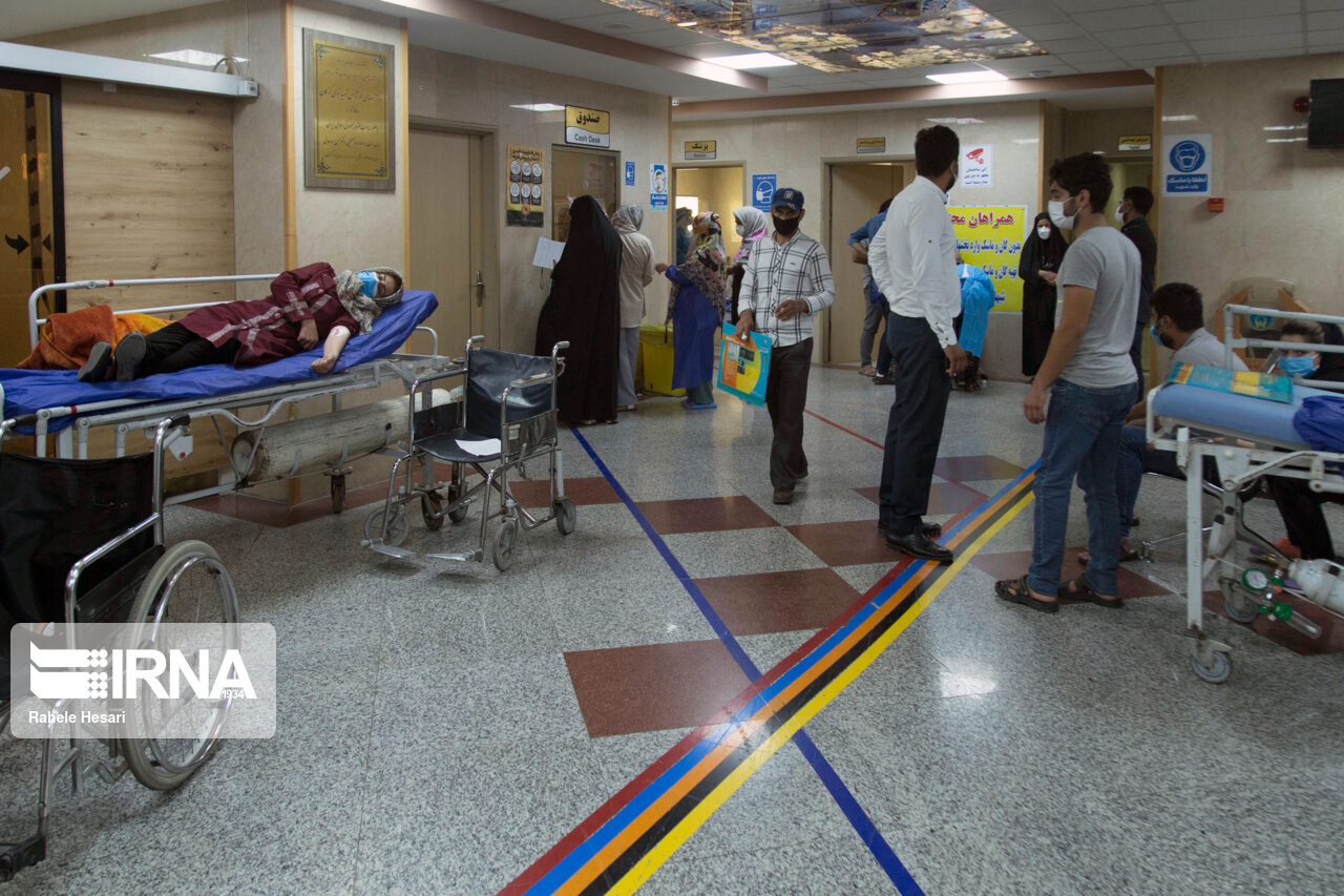 آمار بیماران کرونایی بستری در بیمارستان دزفول از ۲۰۰ نفر گذشت