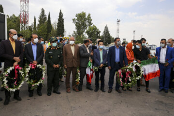 مراسم استقبال از برادران گرایی قهرمانان المپیک 2020