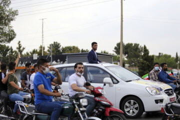 مراسم استقبال از برادران گرایی قهرمانان المپیک 2020