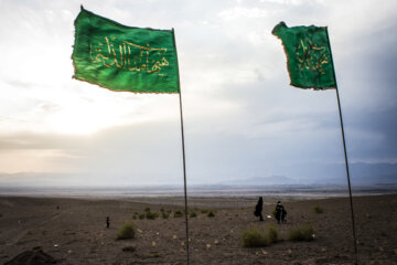 عزاداری در صحرای سمنان