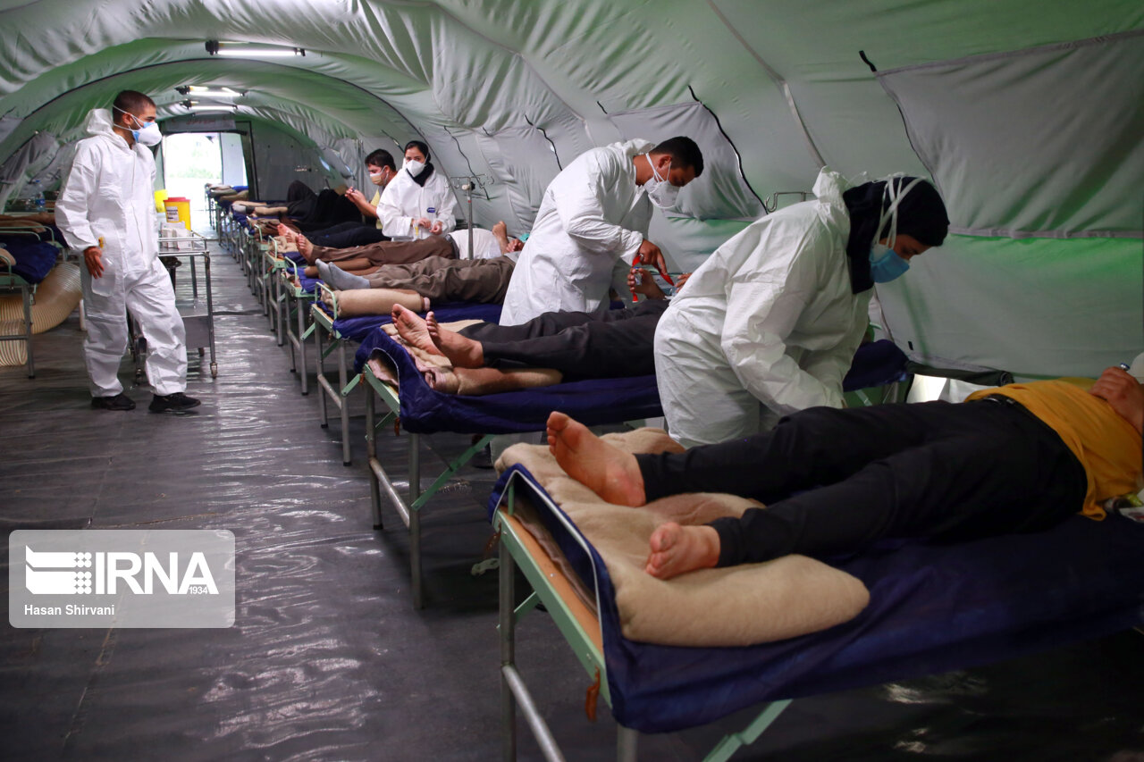 ۱۱۰۰ مبتلای کرونا در استان اردبیل تحت درمان تزریقی قرار گرفتند