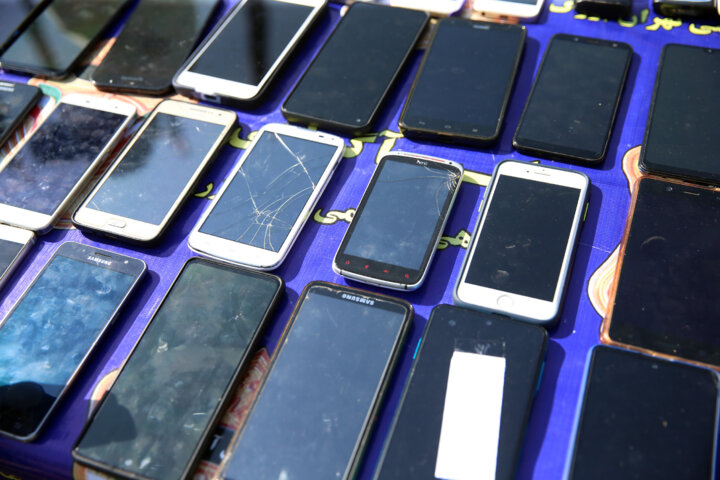 ۳۶۵ گوشی تلفن همراه مسروقه در مشهد کشف شد