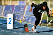 Liga de atletismo femenino en Teherán 