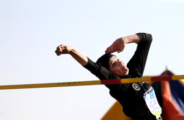 Liga de atletismo femenino en Teherán 