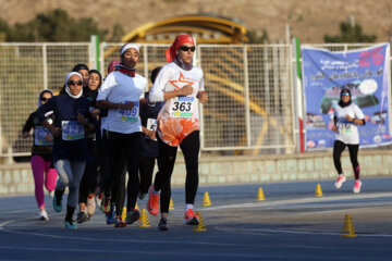 Liga de atletismo femenino en Teherán 