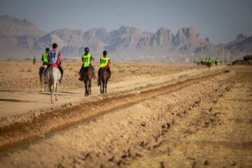 Competición de enduro ecuestre en Irán