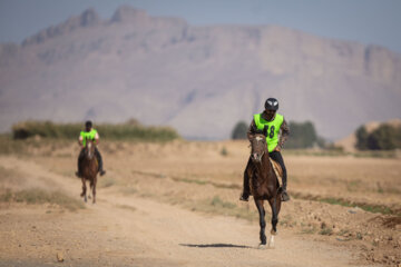 Competición de enduro ecuestre en Irán