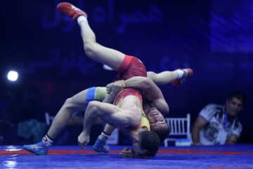 Campeonato Nacional de Lucha Grecorromana en Teherán