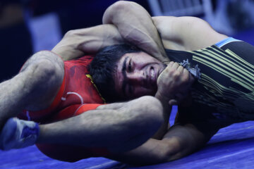 Campeonato Nacional de Lucha Grecorromana en Teherán