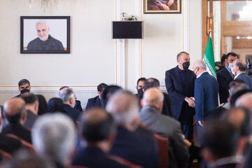 مراسم یادبود شهید ایرلو در وزارت امور خارجه