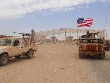 حمله دوباره به پایگاه نظامیان آمریکایی در شرق سوریه