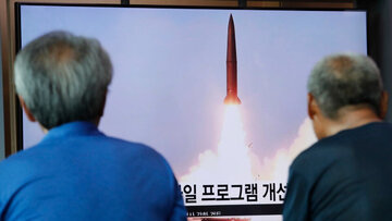 کره شمالی بار دیگر موشک بالستیک شلیک کرد