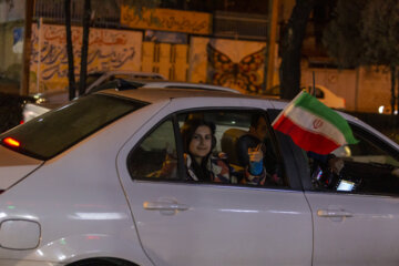 شادی مردم شهرکرد پس از صعود ایران به جام جهانی قطر