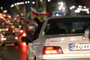 شادی مردم همدان پس از صعود ایران به جام جهانی قطر