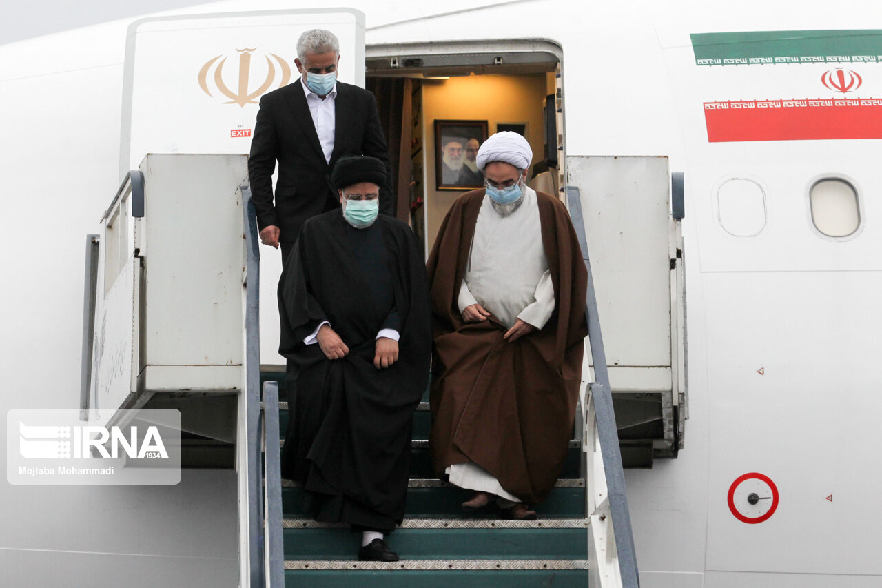 رییس جمهور وارد گیلان شد