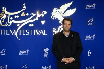 محمد خزاعی رئیس سازمان سینمایی در حاشیه های چهارمین روز جشنواره فیلم فجر