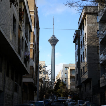 La torre Milad de Teherán  