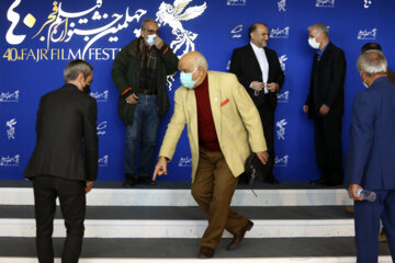  شخصیت های واقعی داستان فیلم «۲۸۸۸» در مراسم اکران فیلم در خانه جشنواره فیلم فجر 