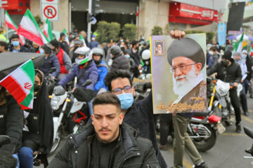 اسلامی انقلاب کی 43 ویں سالگرہ کی تصویری جھلیکاں