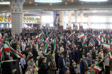 حضور نمازگزاران در نماز عبادی - سیاسی جمعه تهران