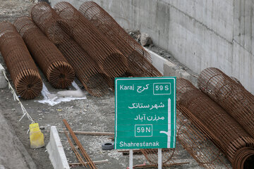 بازدید فتاح و میرکاظمی از آزادراه تهران شمال