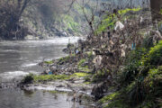 رودخانه‌ها ، محل پنهان‌سازی زباله در مازندران  