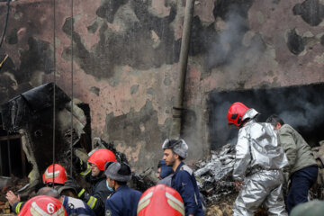سقوط یک هواپیمای جنگنده در تبریز